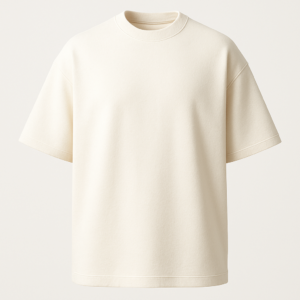 OFFBELL Beige Oversized Tee