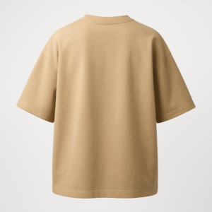 OFFBELL Beige Oversized Tee